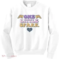 One Little Spark Retro Imagination Kids Sweatshirt thumb 0