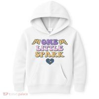 One Little Spark Retro Imagination Kids Hoodie thumb 0