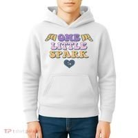 One Little Spark Retro Imagination Kids Hoodie thumb 4