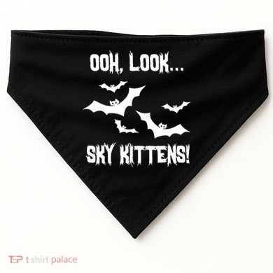 OOh Look... Sky Kittens Funny USA-Made Doggie Bandana