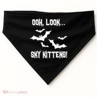 OOh Look... Sky Kittens Funny USA-Made Doggie Bandana thumb 0