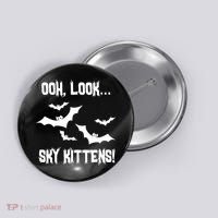 OOh Look... Sky Kittens Funny Button thumb 0