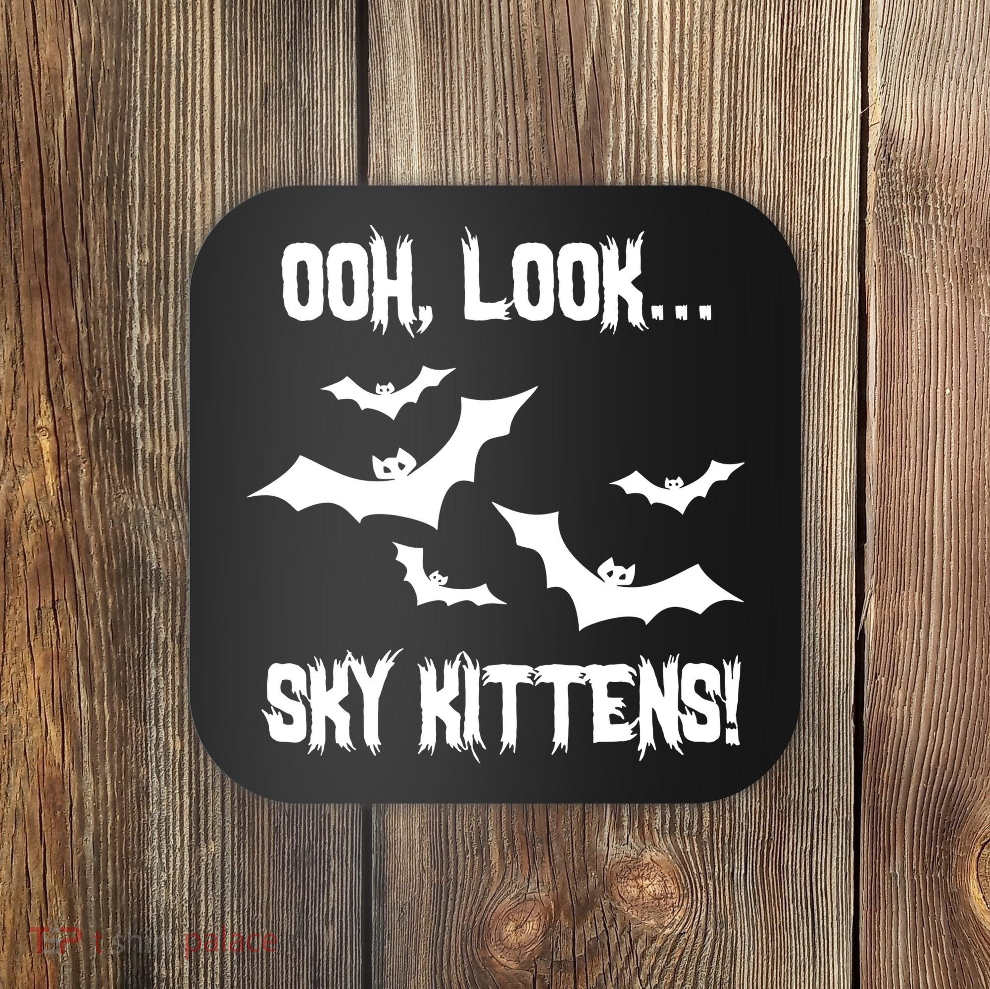 OOh Look... Sky Kittens Funny Coaster