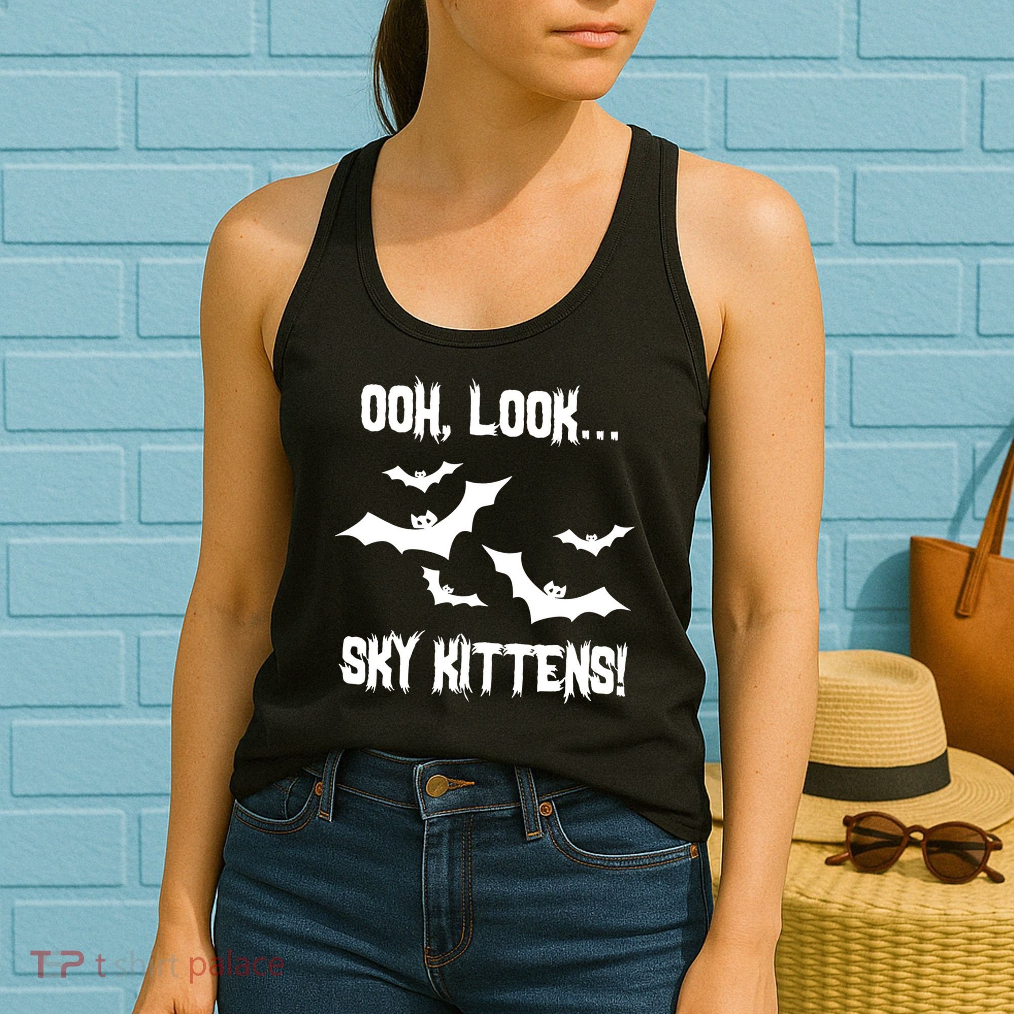 OOh Look... Sky Kittens Funny Women's Tank Top