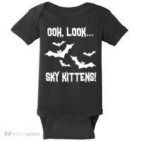 OOh Look... Sky Kittens Funny Baby Bodysuit thumb 0