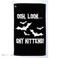 OOh Look... Sky Kittens Funny Golf Towel thumb 0