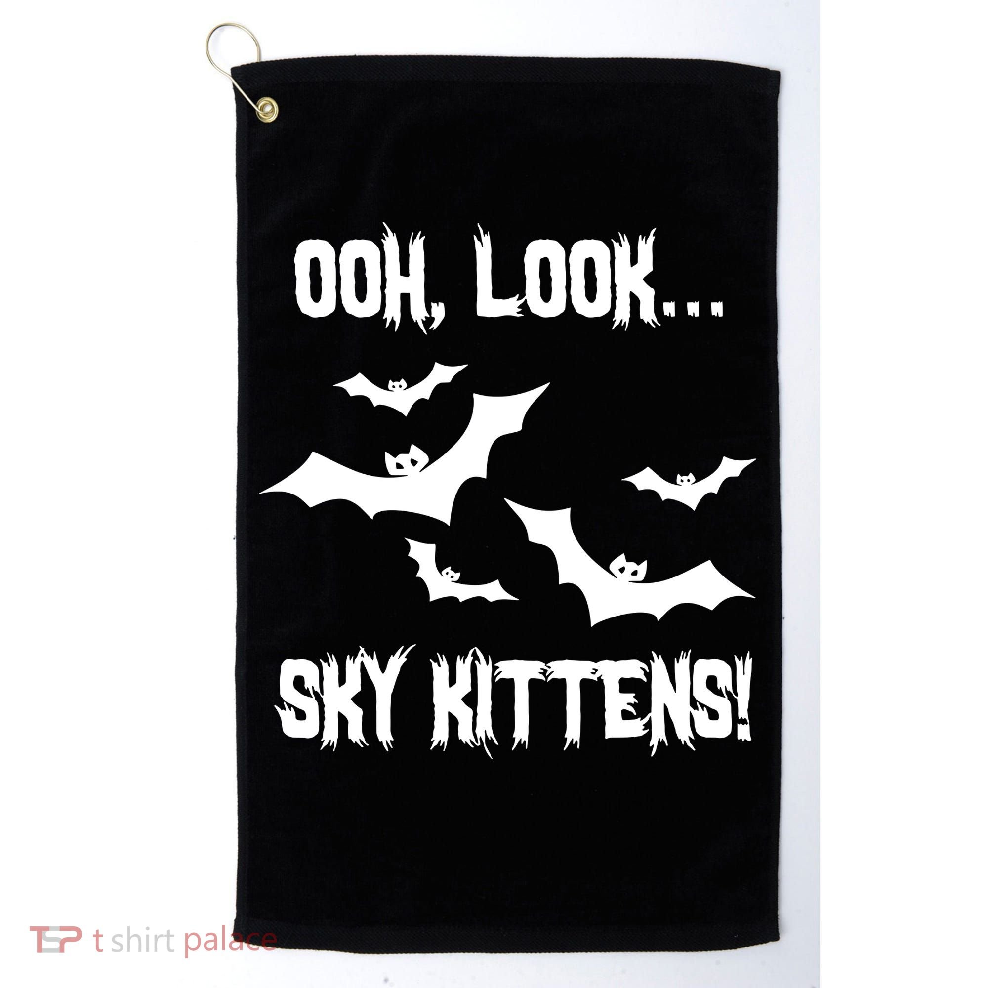 OOh Look... Sky Kittens Funny Golf Towel