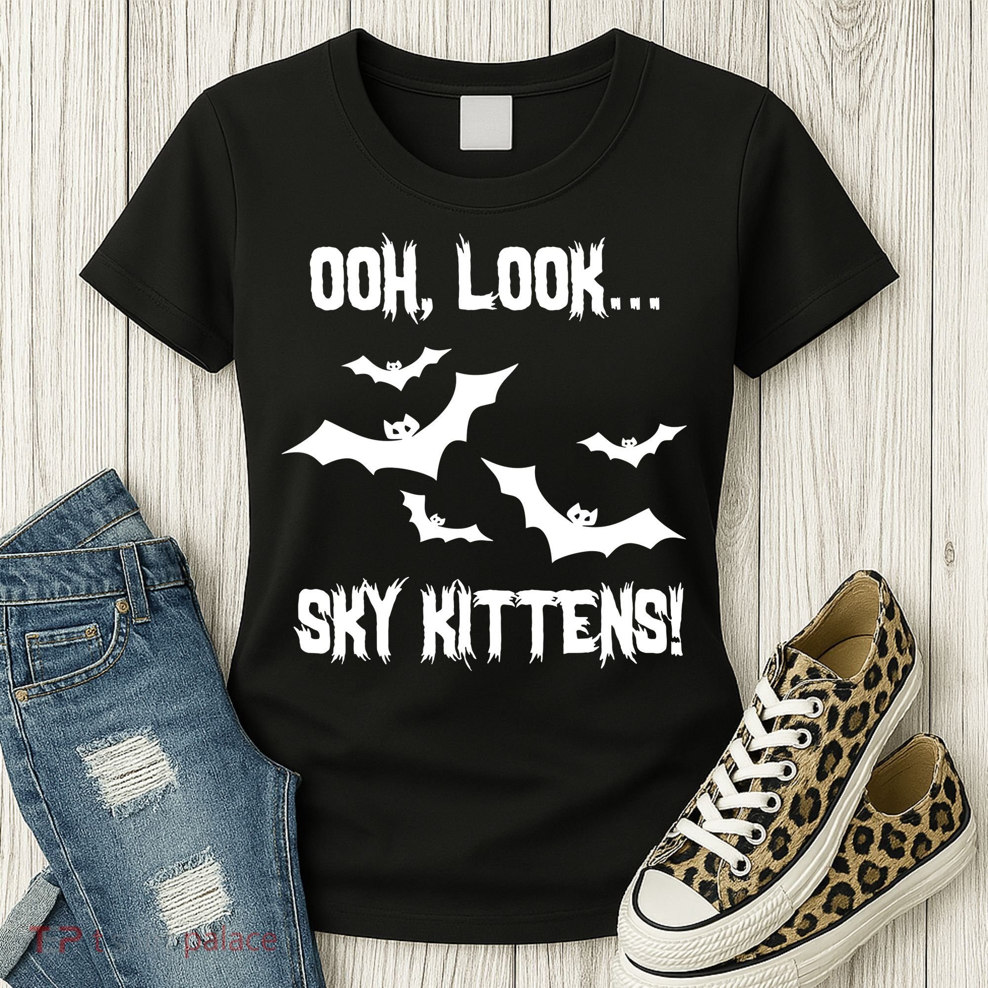 OOh Look... Sky Kittens Funny Women's T-Shirt