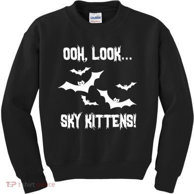 OOh Look... Sky Kittens Funny Kids Sweatshirt