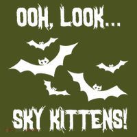 OOh Look... Sky Kittens Funny The Baniff Cuffed Pom Beanie thumb 2