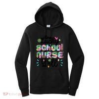 One Lucky School Nurse YAll Leopard Tie Dye Back To School Funny Gift Women's Hoodie thumb 0