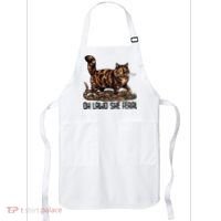 Oh Lawd She Feral Tortoiseshell Cat Apron thumb 0