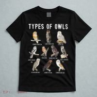 Owl Lover Types Of Owls Owls Of World Owl T-Shirt thumb 5