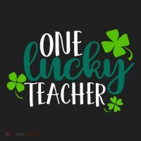 One Lucky Teacher St Patrick's Day Women's Sweatshirt thumb 2