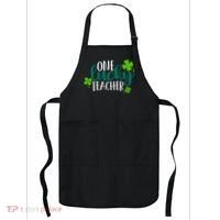 One Lucky Teacher St Patrick's Day Apron thumb 0