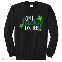 One Lucky Teacher St Patrick's Day Sweatshirt thumb 0
