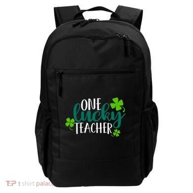 One Lucky Teacher St Patrick's Day Backpack