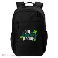 One Lucky Teacher St Patrick's Day Backpack thumb 0