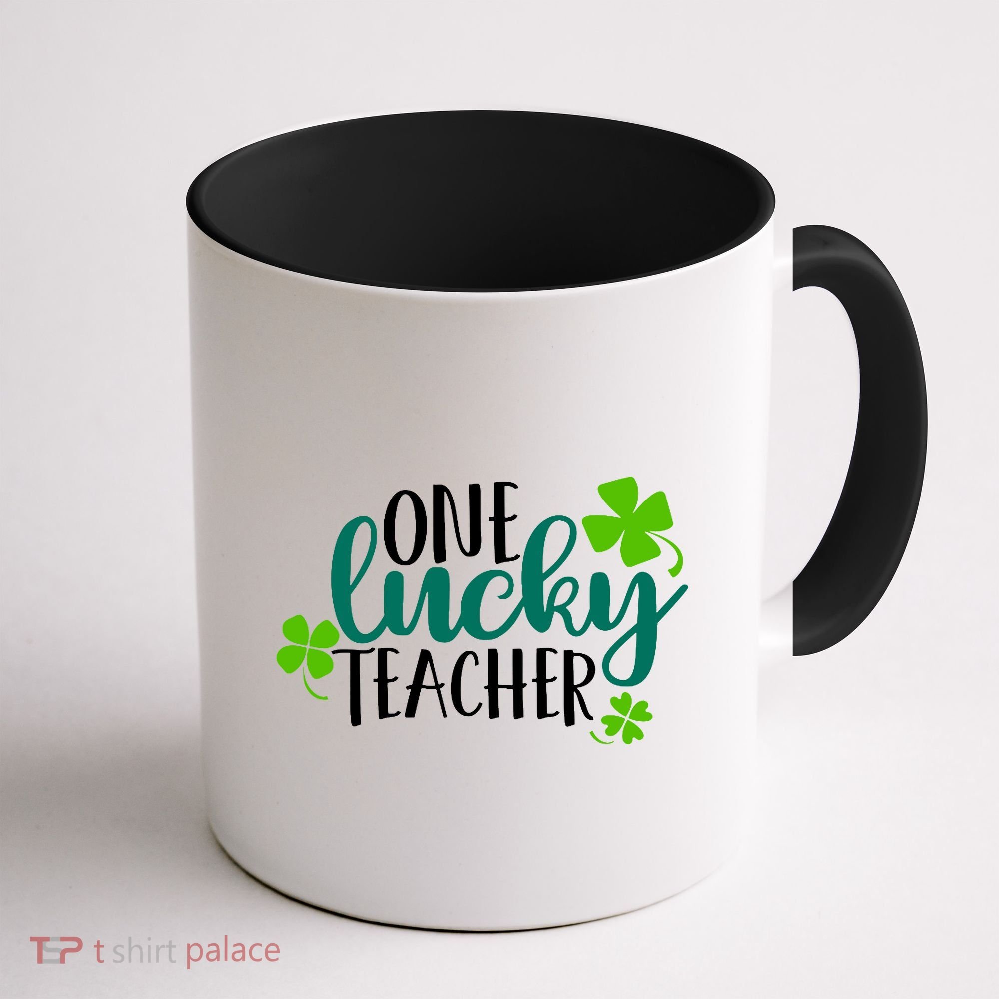One Lucky Teacher St Patrick's Day Coffee Mug