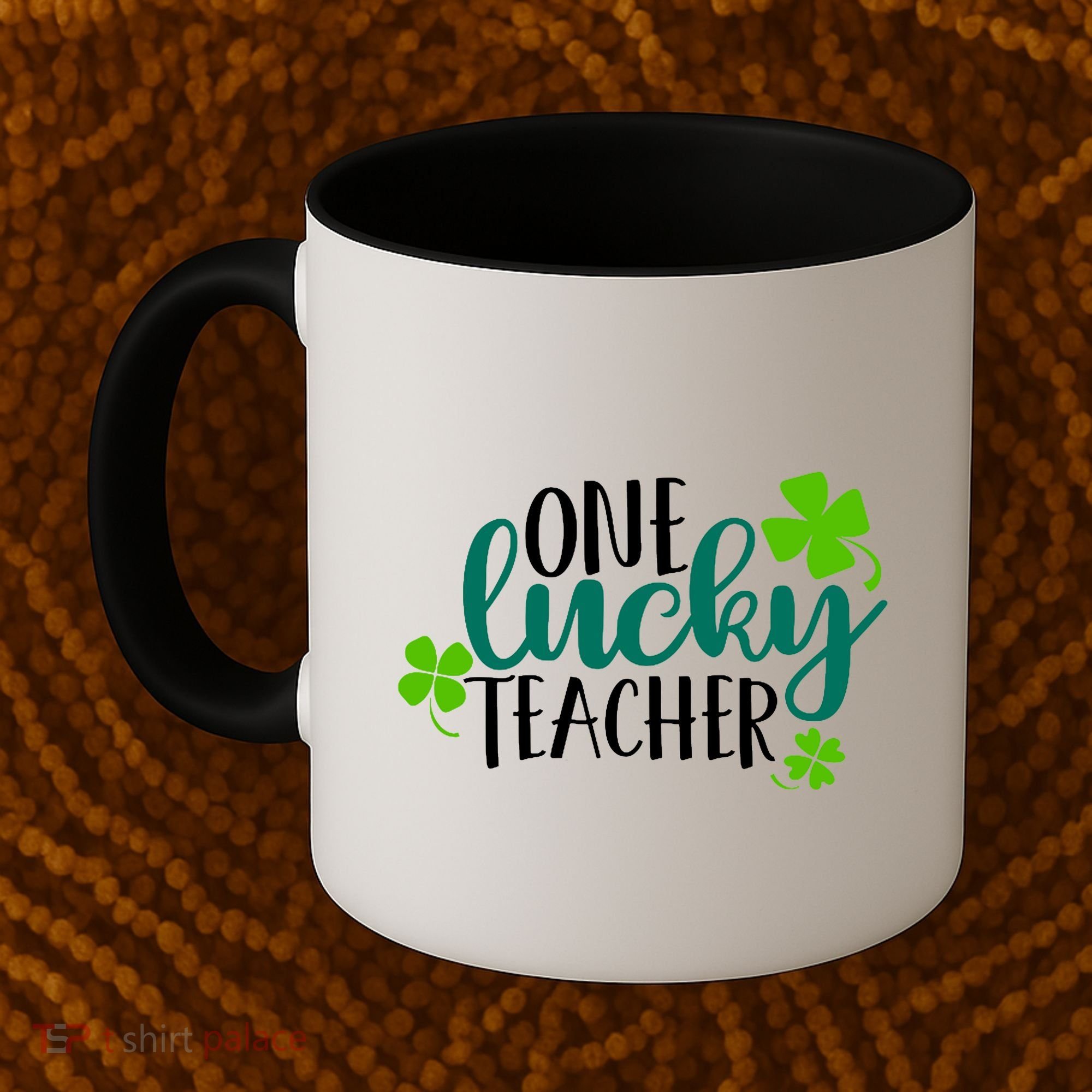 One Lucky Teacher St Patrick's Day Coffee Mug