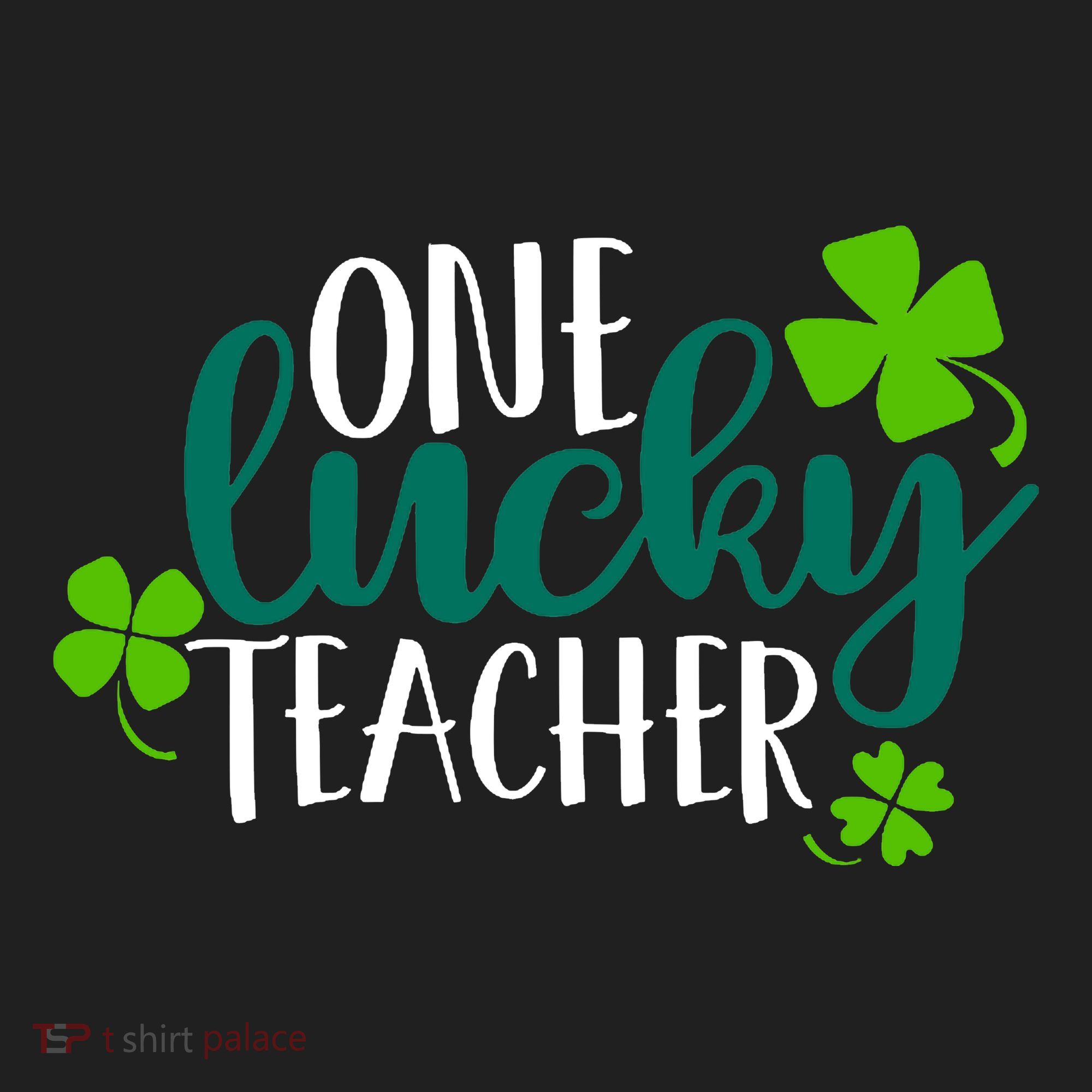 One Lucky Teacher St Patrick's Day Beanie
