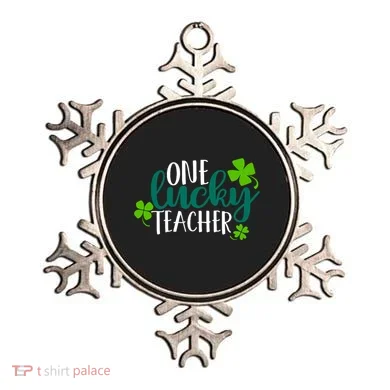 One Lucky Teacher St Patrick's Day Ornament
