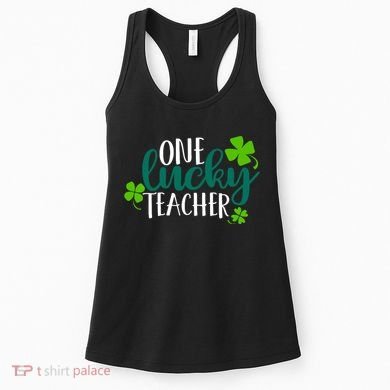 One Lucky Teacher St Patrick's Day Women's Tank Top