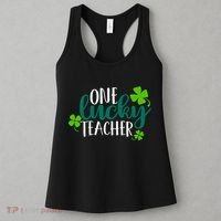 One Lucky Teacher St Patrick's Day Women's Tank Top thumb 3