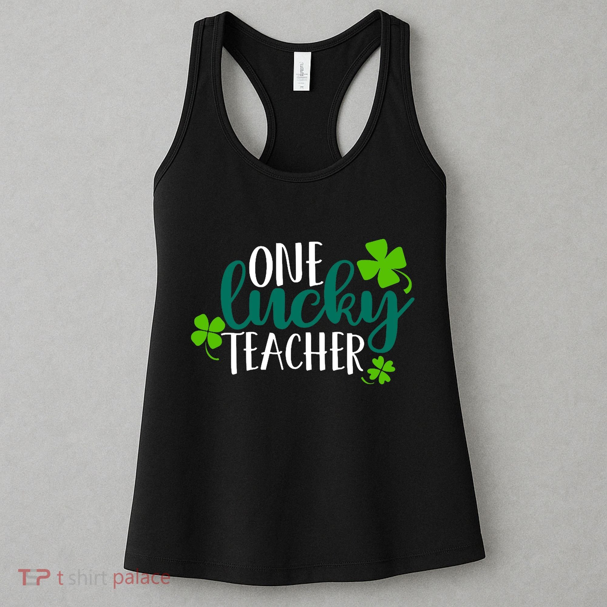 One Lucky Teacher St Patrick's Day Women's Tank Top