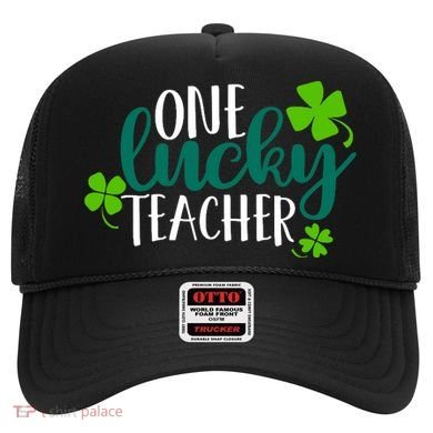 One Lucky Teacher St Patrick's Day Hat