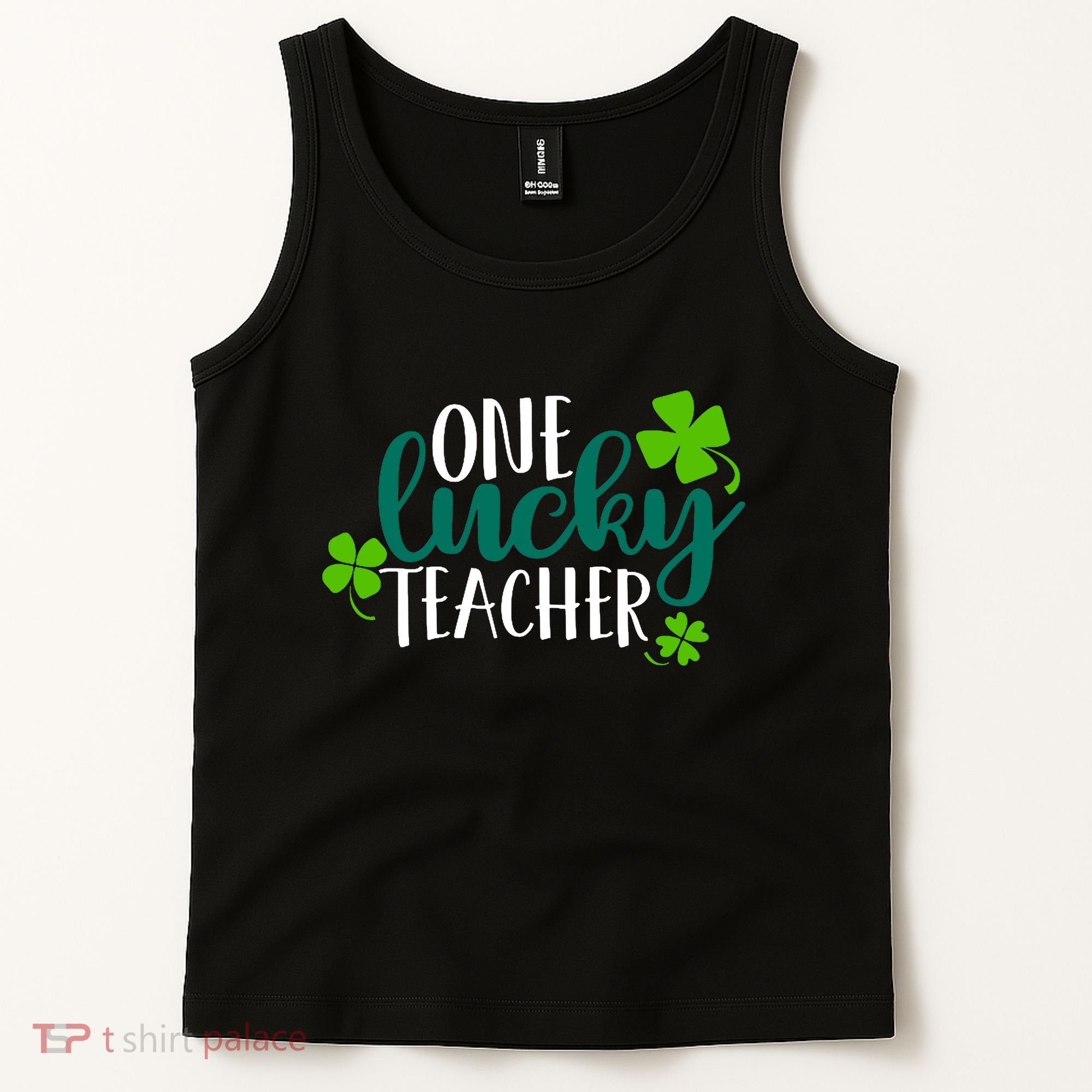 One Lucky Teacher St Patrick's Day Tank Top