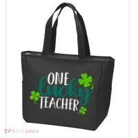 One Lucky Teacher St Patrick's Day Tote Bag thumb 3