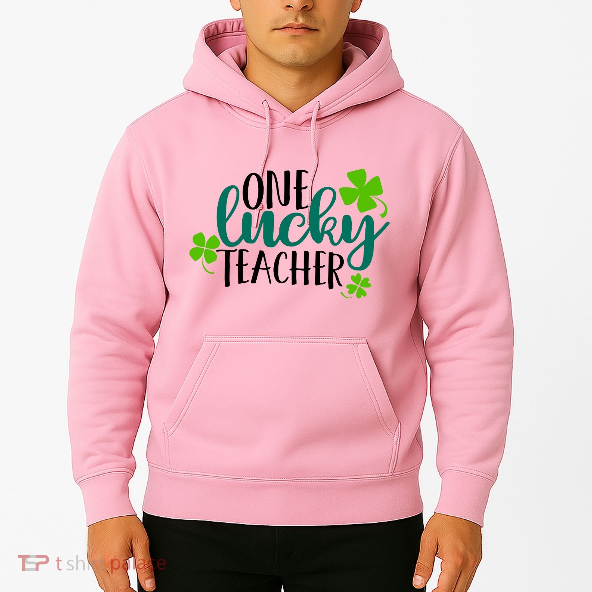 One Lucky Teacher St Patrick's Day Hoodie