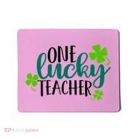 One Lucky Teacher St Patrick's Day Mousepad thumb 0