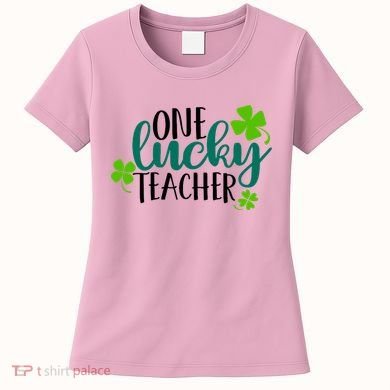 One Lucky Teacher St Patrick's Day Women's T-Shirt