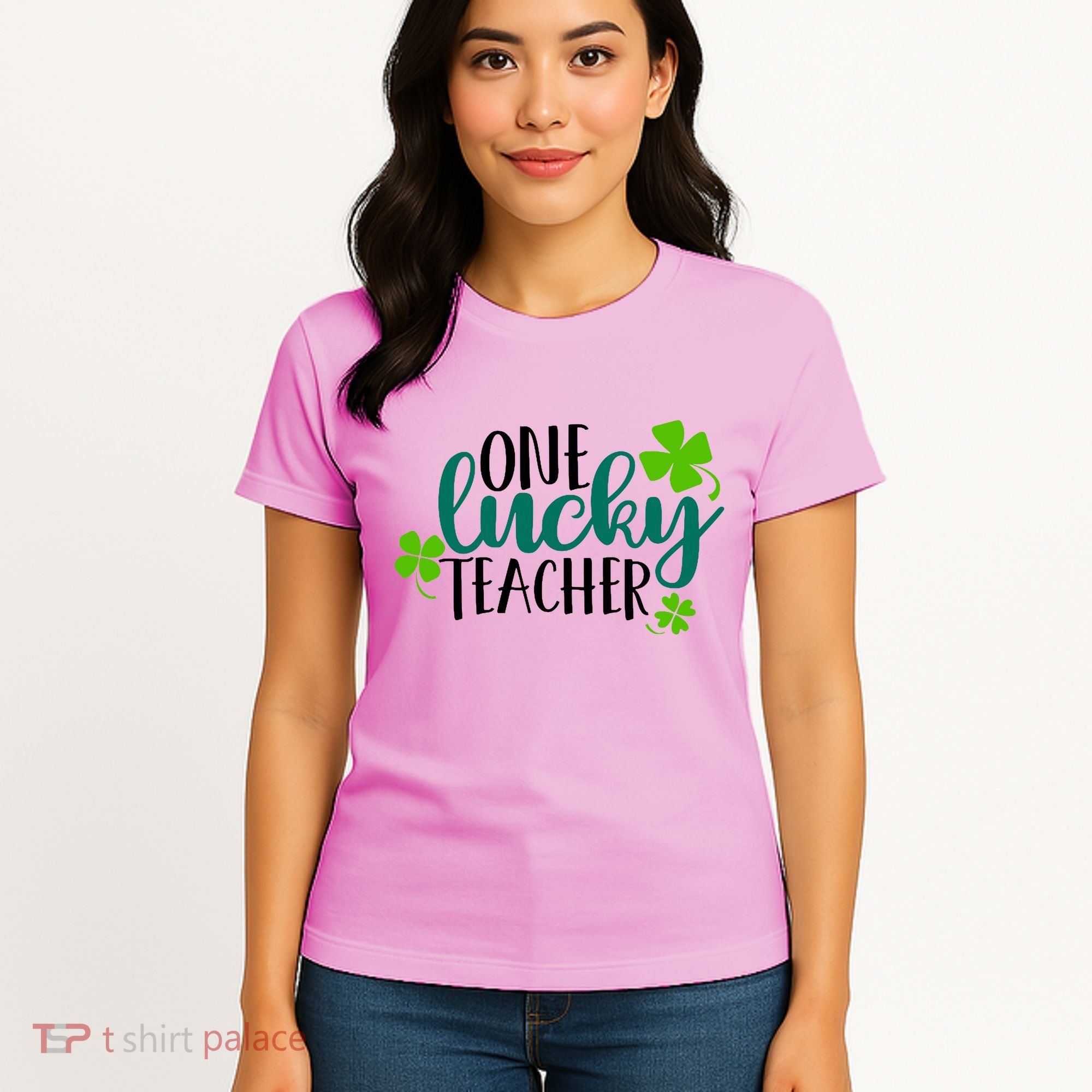 One Lucky Teacher St Patrick's Day Women's T-Shirt