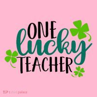 One Lucky Teacher St Patrick's Day Women's T-Shirt thumb 6