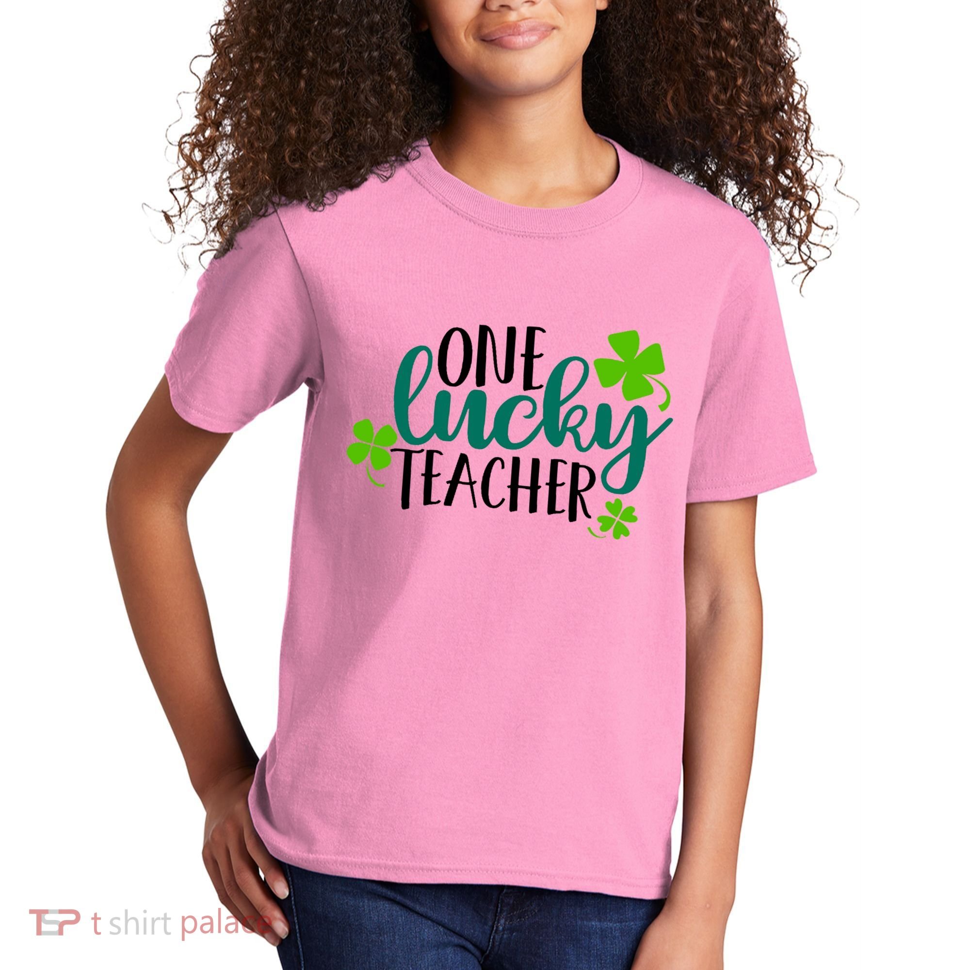One Lucky Teacher St Patrick's Day Kids T-Shirt