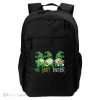 One Lucky Teacher Gnome St Patrick's Day Backpack thumb 0