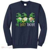 One Lucky Teacher Gnome St Patrick's Day Sweatshirt thumb 0