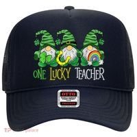 One Lucky Teacher Gnome St Patrick's Day Hat thumb 0