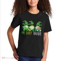 One Lucky Teacher Gnome St Patrick's Day Kids T-Shirt thumb 2