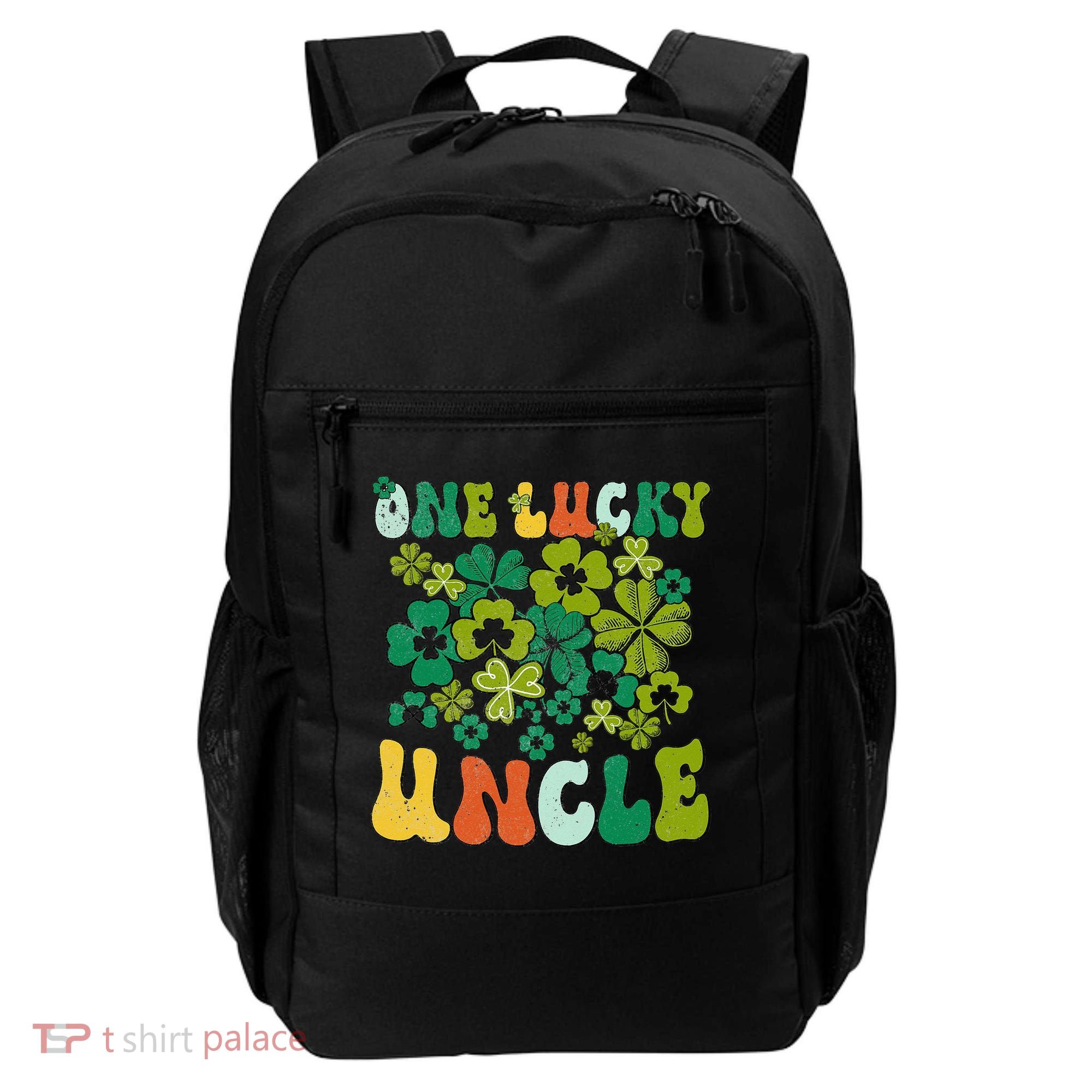 One Lucky Uncle Happy St Patrick's Day Irish Family Backpack