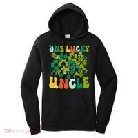 One Lucky Uncle Happy St Patrick's Day Irish Family Women's Hoodie thumb 0
