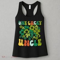 One Lucky Uncle Happy St Patrick's Day Irish Family Women's Tank Top thumb 3