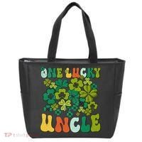 One Lucky Uncle Happy St Patrick's Day Irish Family Tote Bag thumb 0