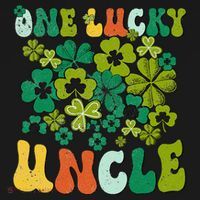 One Lucky Uncle Happy St Patrick's Day Irish Family Tote Bag thumb 4