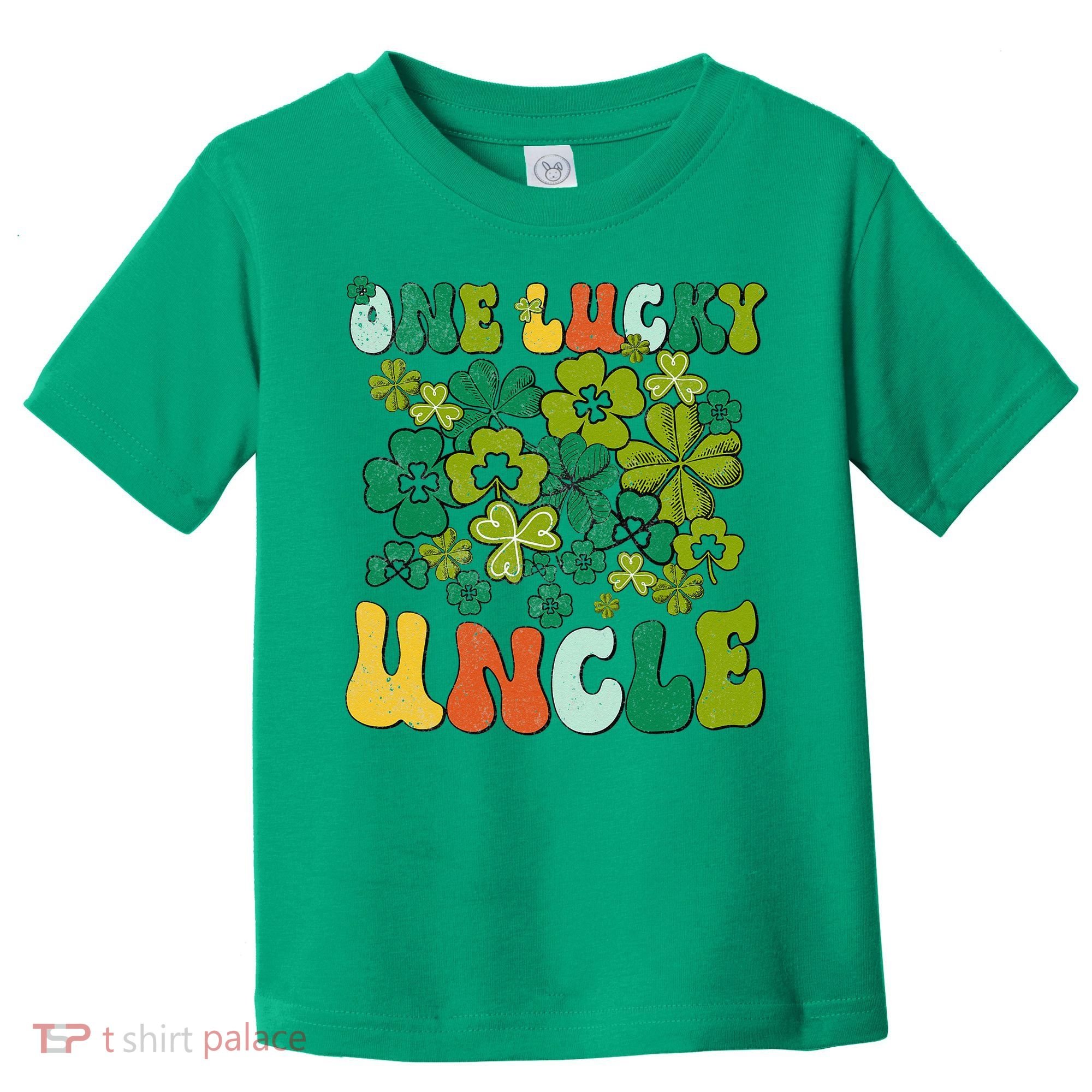 One Lucky Uncle Happy St Patrick's Day Irish Family Toddler T-Shirt
