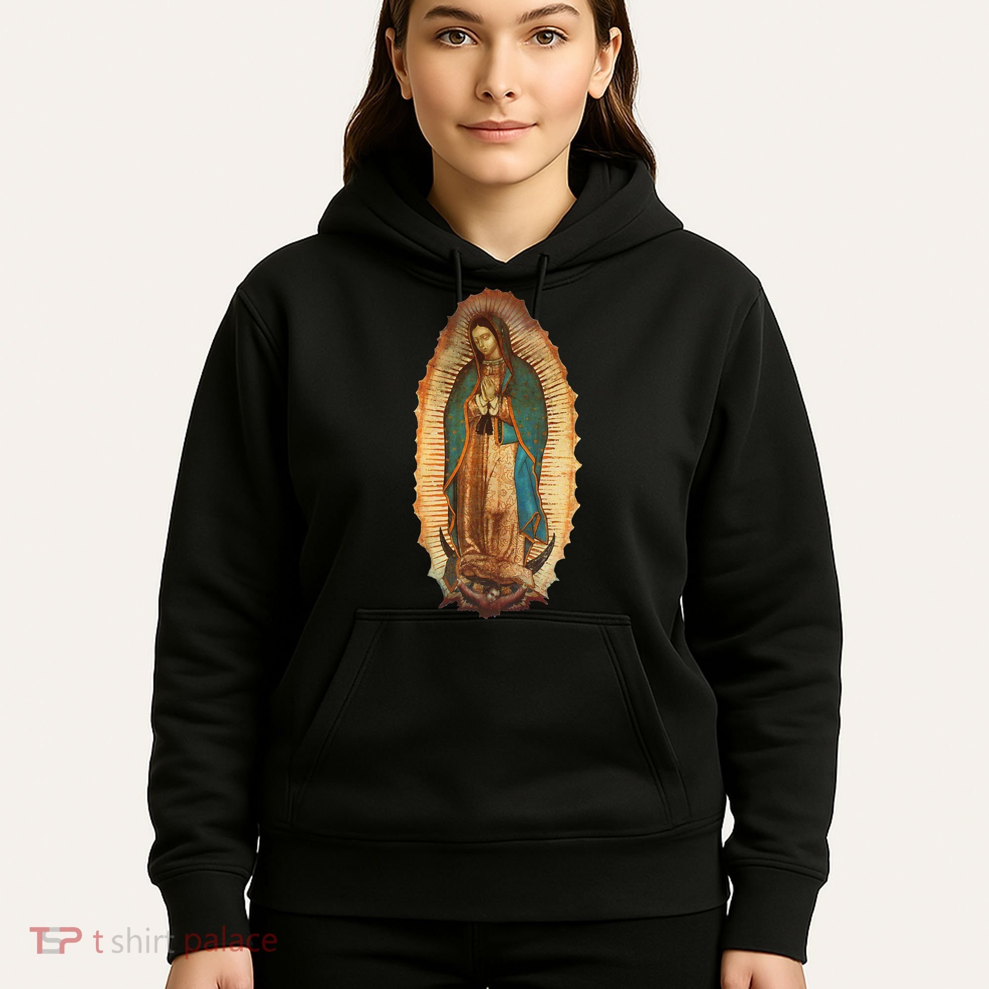Our Lady Virgen De Guadalupe Virgin Mary Hoodie