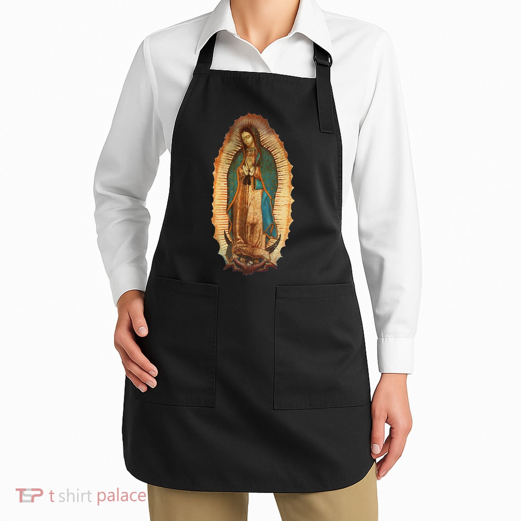 Our Lady Virgen De Guadalupe Virgin Mary Apron